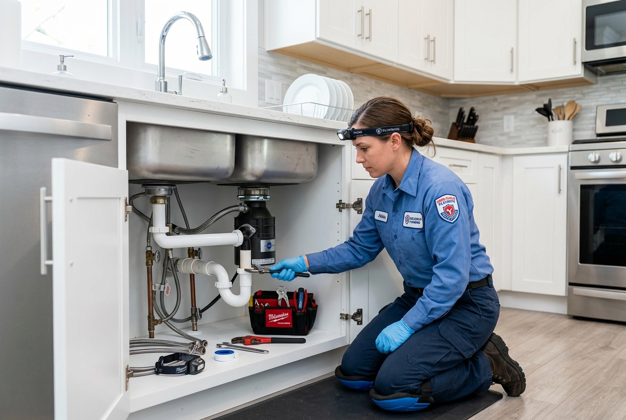 Kitchen Drain Cleaning Service